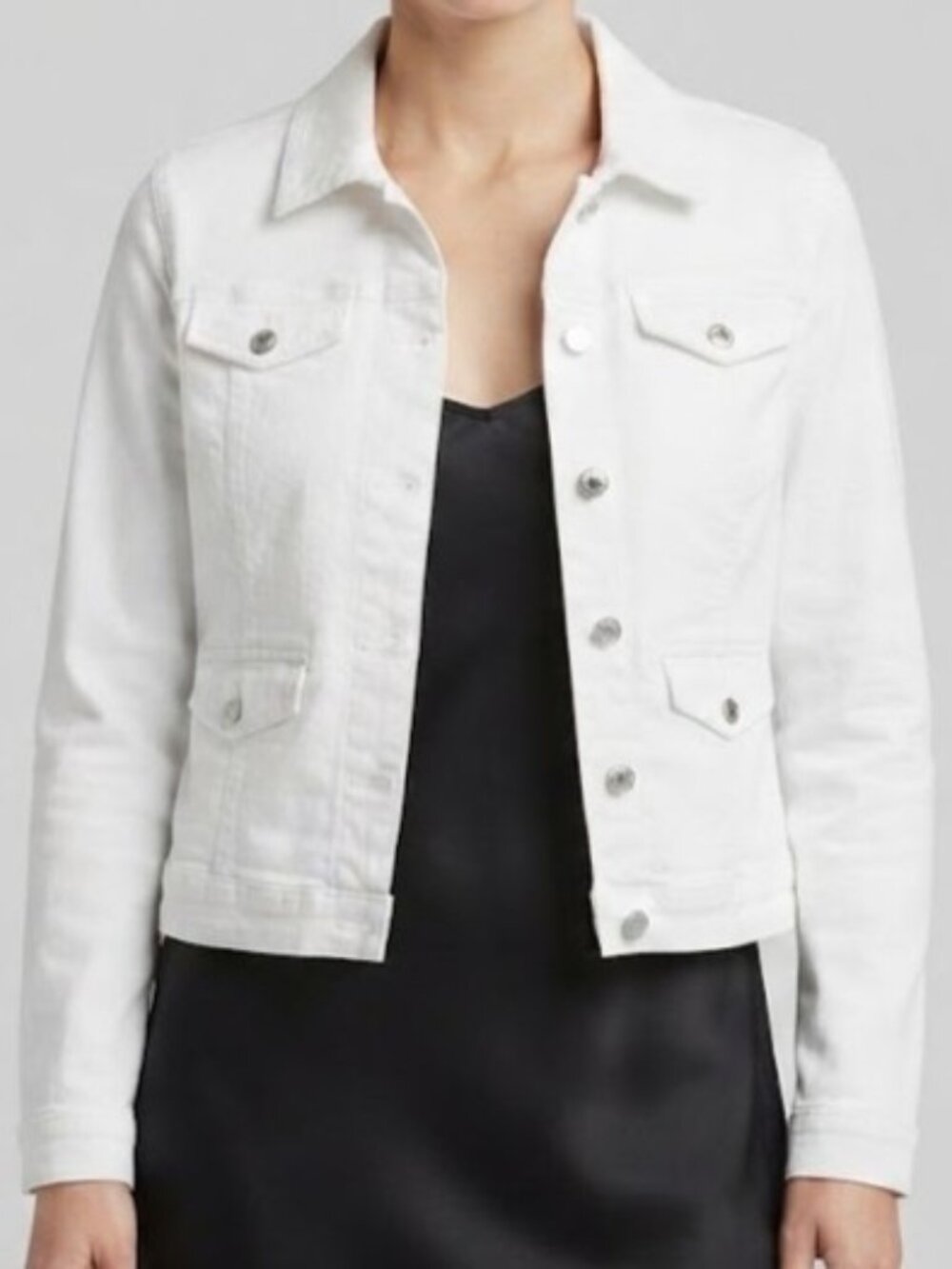 White Denim Jacket